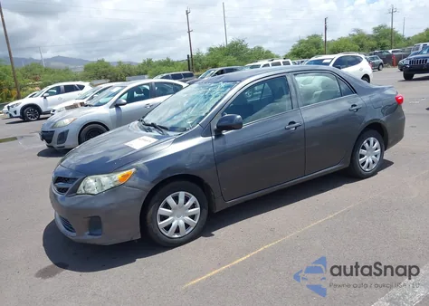 2012 Toyota Corolla L из США, поврежденный, VIN 2T1BU4EE9CC778185